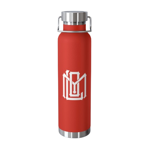 LOM Copper Vacuum Insulated Bottle, 22oz