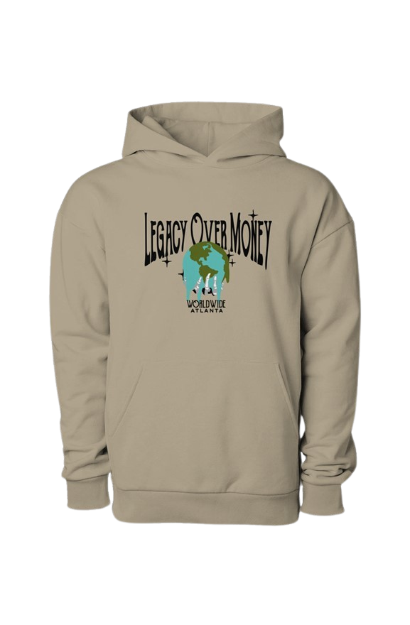 LOM World In My Palms Hooded Pullover Sweatshirt