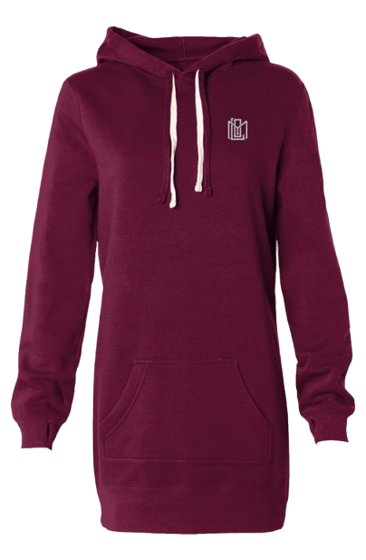 LOM Hooded Sweatshirt Dress