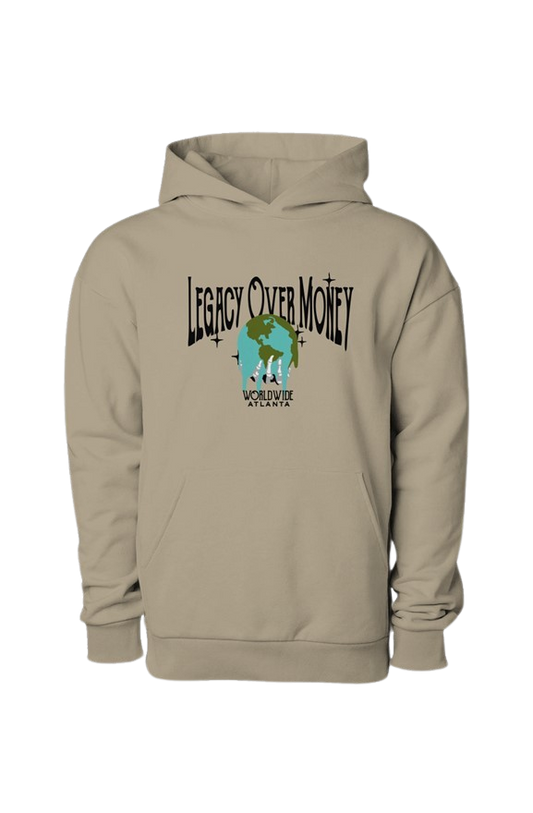 LOM World In My Palms Hooded Pullover Sweatshirt